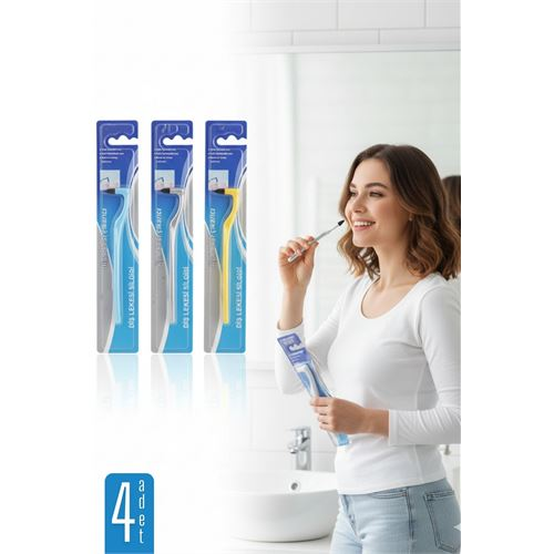 HSNET 4 lü Diş Taşı Temizleyici Diş Beyazlatıcı ve Diş Silgisi Aile Paketi