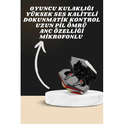 7 Kordonlu Akıllı Saat Ve Oyuncu Kulaklığı Bluetooth Bağlantılı Android ve İOS Uyumlu