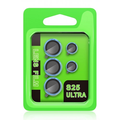 Samsung Galaxy S25 Ultra Raze Metal Kamera Lens - Mavi-(5796)