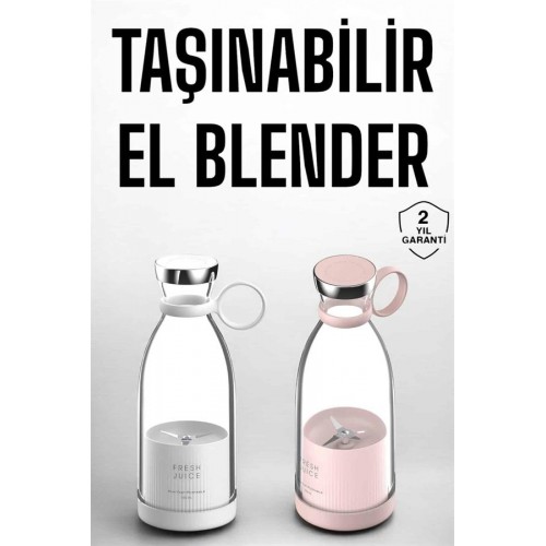 El Blender Taşınabilir Meyve Blender Şarj Edilebilir Taşınabilir Blender Elektrikli El Blender Taşınabilir Meyve Blender Şarj Edilebilir Taşınabilir Blender Elektrikli