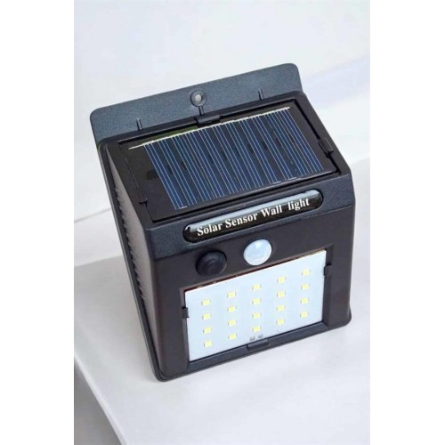 Solar Lamba Giriş Bahçe Yol Avlu Hareket Sensörlü Led Parlak Gece Su Geçirmez