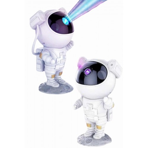 Astronot Şeklinde Bluetooth Hoparlör Gökyüzü Kumandalı Aydınlatma Lamba