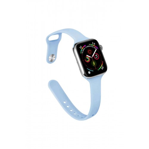 Apple Watch 38mm Klasik Kordon - Mavi-(5796)