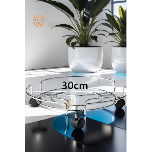 Turk Tekerlekli Alüminyum Tüp ve Damacana Altlığı