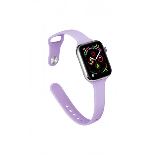 Apple Watch 38mm Klasik Kordon - Lila-(5796)
