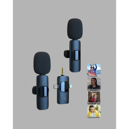 Küçük Boyutlu Mikrofon - 8 Saat Kullanım Küçük Boyutlu Mikrofon - 8 Saat Kullanım