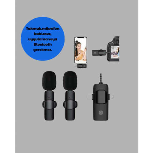 Küçük Boyutlu Mikrofon - 8 Saat Kullanım Küçük Boyutlu Mikrofon - 8 Saat Kullanım