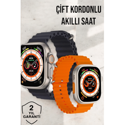 Bluetooth Bağlantılı Nabız Kan Basıncı Oksijen Ölçer Akıllı Saat