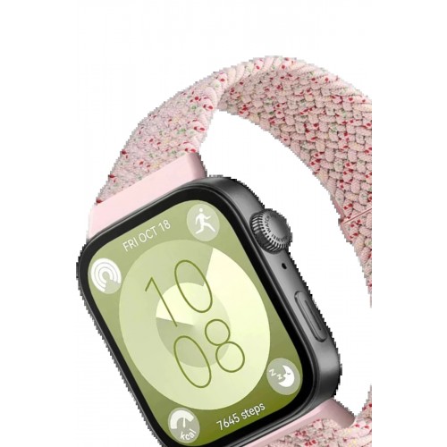 Huawei Fit 4 Star Kordon - Benekli Pudra-(5796)