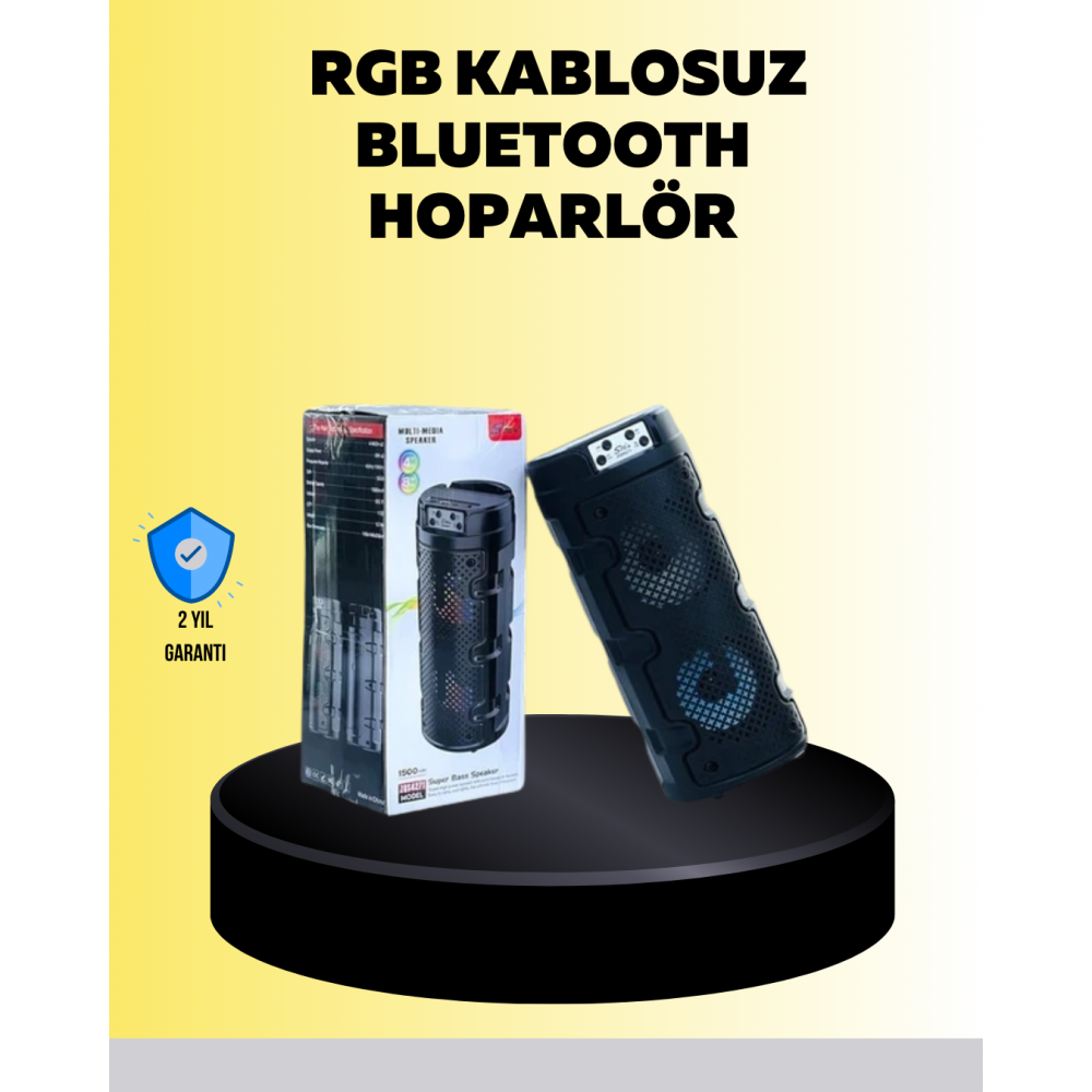 Kompakt ve Şık Tasarımlı Taşınabilir Hoparlör