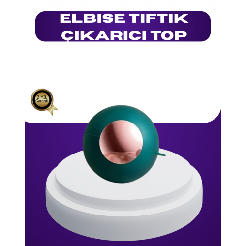 Elbise Tiftik Çıkarıcı Top – Yeniden Kullanılabilir ve Yıkanabilir