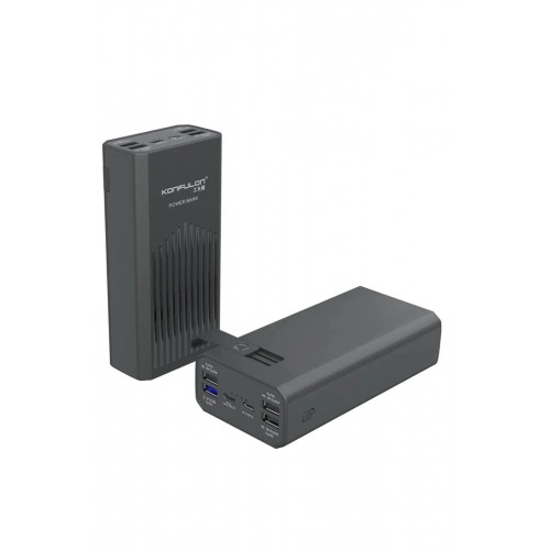 P40Q Powerbank 40.000 mAh PD 18W Hızlı Şarj - Siyah-(5796)