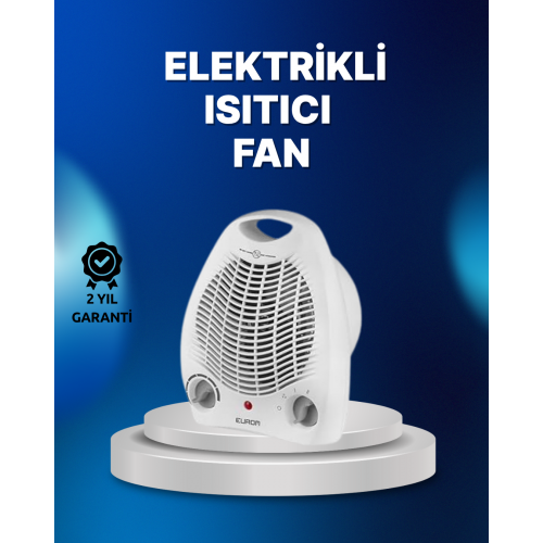 Mini Elektrikli Isıtıcı – 2000W Güç Fanlı Isıtma 3 Isı Modu