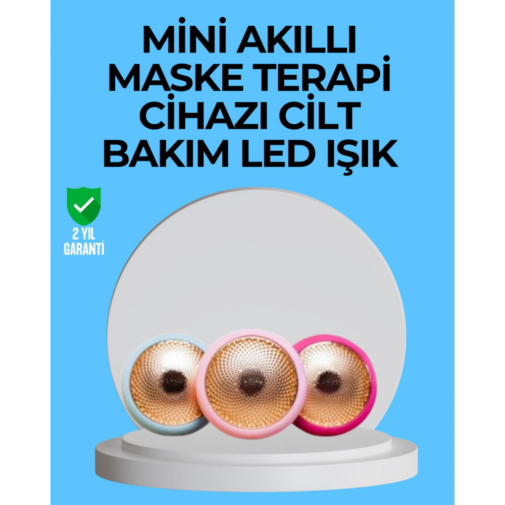 Gelişmiş LED ve Termoterapi Teknolojili UFO Mini Cilt Yenileyici