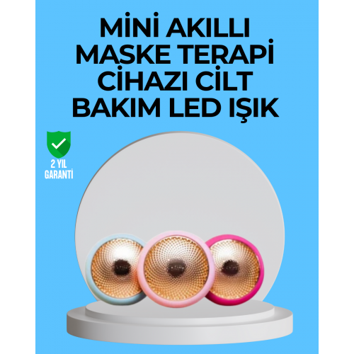 Gelişmiş LED ve Termoterapi Teknolojili UFO Mini Cilt Yenileyici