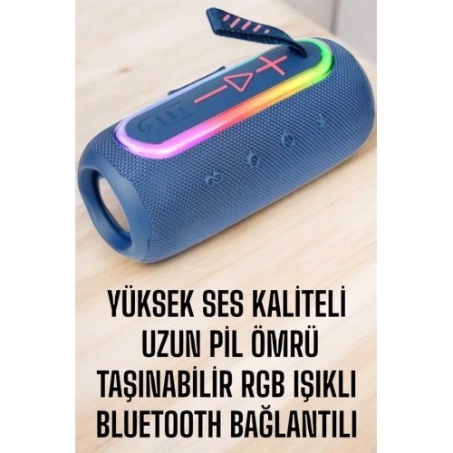 Kablosuz Bluetooth Hoparlör Uzun Pil Ömrü Taşınabilir