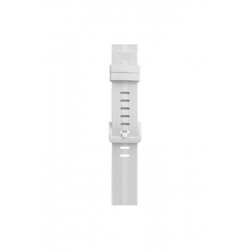 Apple Watch 38mm KR408 Çizgili Silikon Kordon - Beyaz-(5796) Apple Watch 38mm KR408 Çizgili Silikon Kordon - Beyaz-(5796)