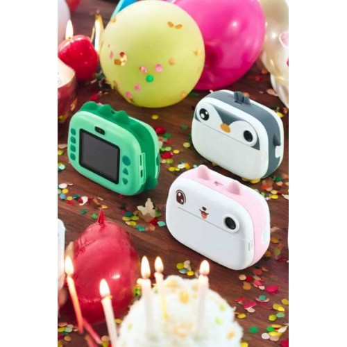 Çocuklar için Fotoğraf Makinesi Anlık Baskı Makinesi HD Görüntü Kalitesi