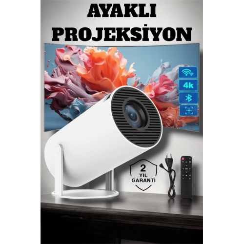 USB ve Kablosuz Bağlantı Özellikli 5000 Saat Ampul Ömürlü Projeksiyon USB ve Kablosuz Bağlantı Özellikli 5000 Saat Ampul Ömürlü Projeksiyon