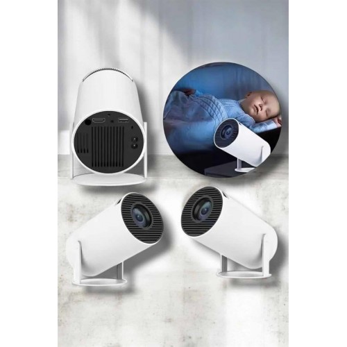 USB ve Kablosuz Bağlantı Özellikli 5000 Saat Ampul Ömürlü Projeksiyon USB ve Kablosuz Bağlantı Özellikli 5000 Saat Ampul Ömürlü Projeksiyon