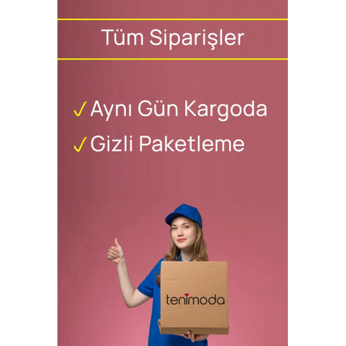 Şık Kırmızı Dantelli Babydoll Gecelik TM1302