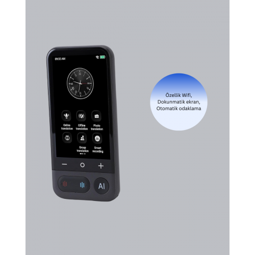 Fotoğraf Tanıma ve Konuşma Çevirili Akıllı Tercüman Fotoğraf Tanıma ve Konuşma Çevirili Akıllı Tercüman