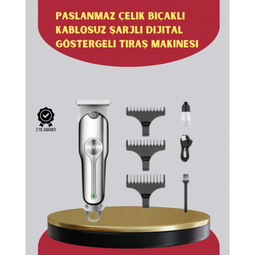 Yüksek Performanslı Erkek Saç Kesme Makinesi – Uzun Pil Ömrü ve Hassas Kesim