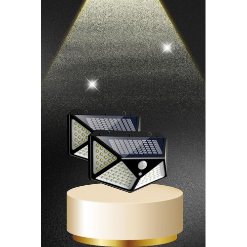 Solar Sensörlü Duvar Lambası Bahçe Lambaso Parlak Beyaz Işık Suya Dayanıklı Solar Sensörlü Duvar Lambası Bahçe Lambaso Parlak Beyaz Işık Suya Dayanıklı