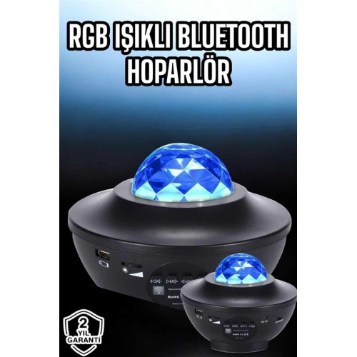 Projektör Yıldız Gece Lambası Disko Topu Bluetooth Bağlantılı Taşınabilir Şarjlı Projektör Yıldız Gece Lambası Disko Topu Bluetooth Bağlantılı Taşınabilir Şarjlı