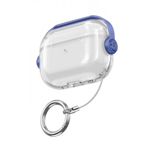 Airpods Pro 3 (3.nesil) Tema Kılıf - Mavi-(5796)