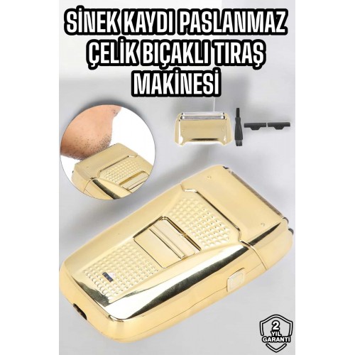 Tıraş Makinesi Sinek Kaydı Saç Sakal ve Vücut Tıraşına Uygun