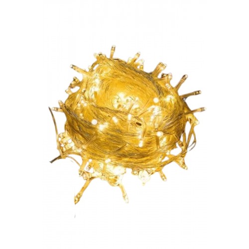 Dekoratif Peri Led 100 Ledli Gün Işığı Pilli 10 Metre Gün Işığı