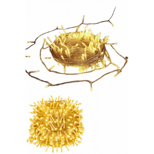 Dekoratif Peri Led 100 Ledli Gün Işığı Pilli 10 Metre Gün Işığı