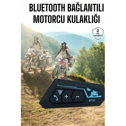 İnterkom Intercom Kask Kulaklık Bt22 Bluetooth Motosiklet Kulaklık 5.0 Bluetooth İnterkom Intercom Kask Kulaklık Bt22 Bluetooth Motosiklet Kulaklık 5.0 Bluetooth