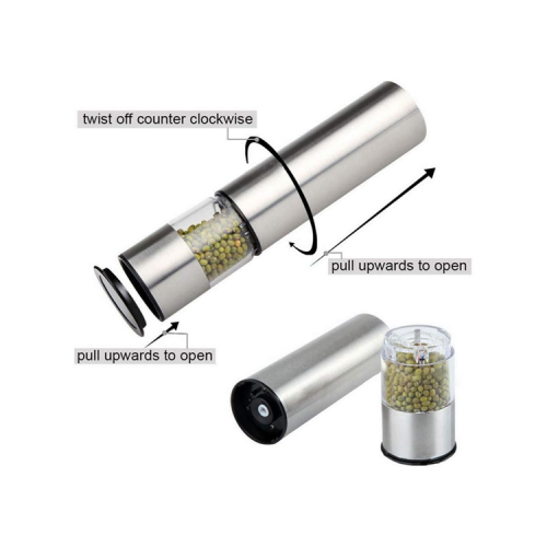 Elektrikli Baharat Öğütme Cihazı Ergonomik Şeffaf Gövde