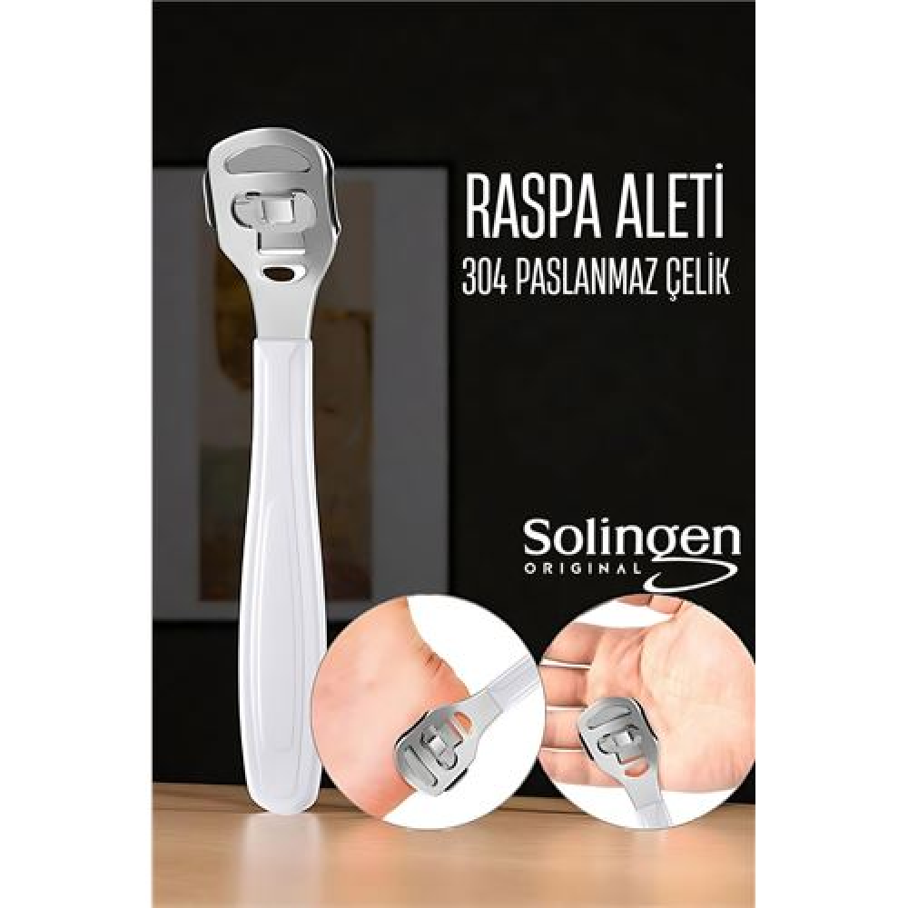 HSNET Ayak Taban Nasır Raspa Solingen Profesyonel
