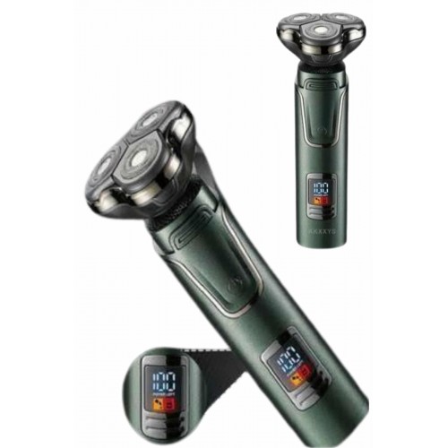 Dijital Göstergeli 3 Başlıklı Tıraş Makinesi Islak Kuru Lazer Öncesi Günlük