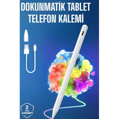 Tablet Kalemi iOS Android Windows Uyumlu Yedek Uçlu Universal Çizim Kalemi Tablet Kalemi iOS Android Windows Uyumlu Yedek Uçlu Universal Çizim Kalemi