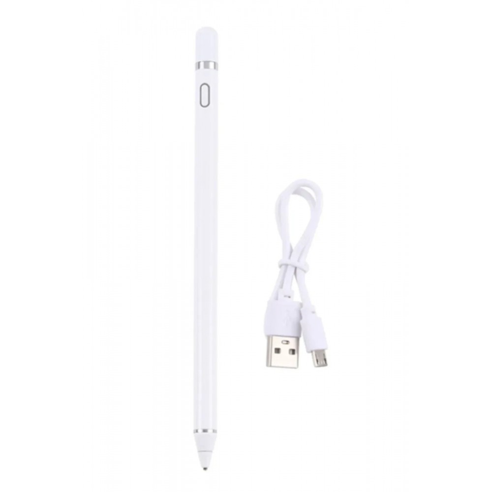 K2262 iPad Uyumlu Dokunmatik Stylus Kalem - Beyaz-(5796)