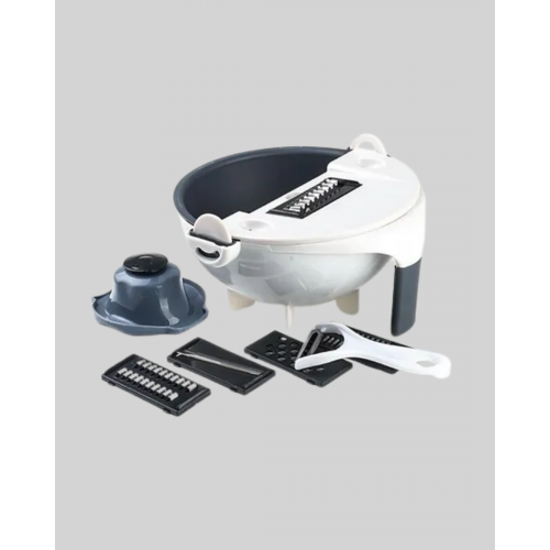 Ergonomik Sebze Rendeleyici ve Süzgeç Hazneli Dilimleyici