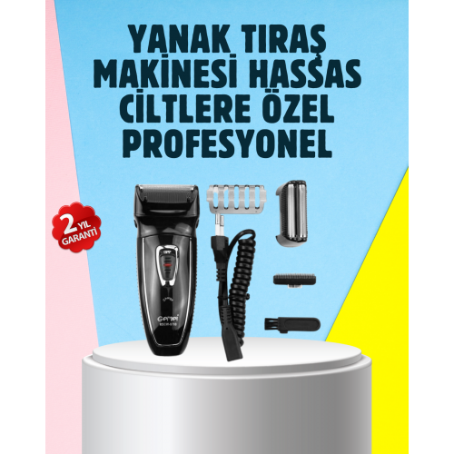 Çift Başlıklı Taşınabilir Tıraş Cihazı