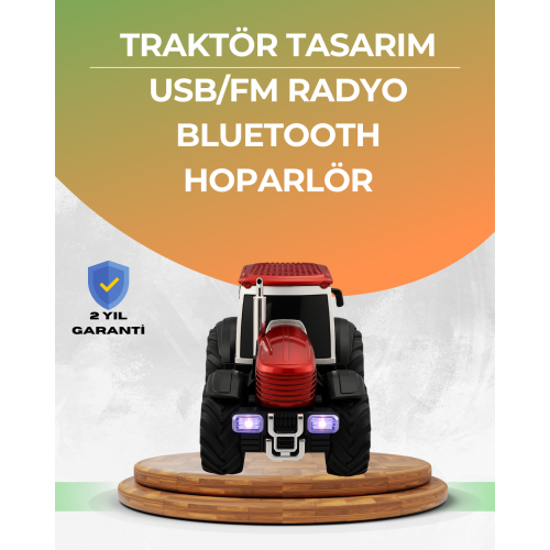 Taşınabilir Nostaljik Araç Tasarımlı Bluetooth Hoparlör