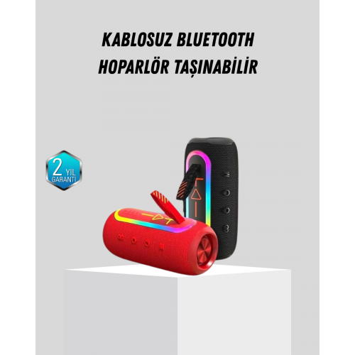 Yeni Nesil Bluetooth 5.1 Hoparlör – Güçlü Ses Hızlı Bağlantı Uzun Pil Ömrü