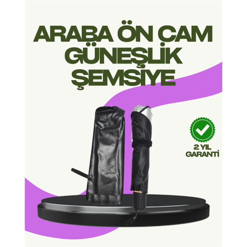 Katlanabilir Araba Güneşliği – UV ve Isı Koruması Kolay Kurulum Gerektirmez