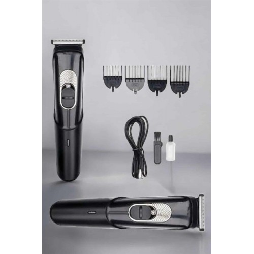 Saç Sakal Vücut Şarjlı Kablosuz Tıraş Makinesi Profesyonel Paslanmaz Çelik