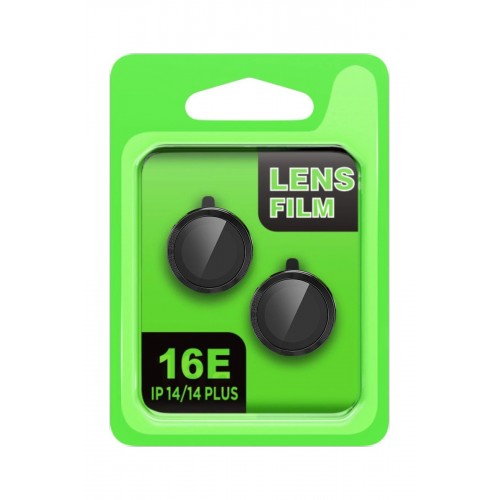 Apple iPhone 16E Raze Metal Kamera Lens - Siyah-(5796)