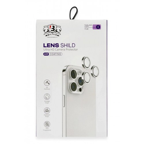 iPhone 16 Bilvis Titan Kamera Lens - Mavi-(5796) iPhone 16 Bilvis Titan Kamera Lens - Mavi-(5796)