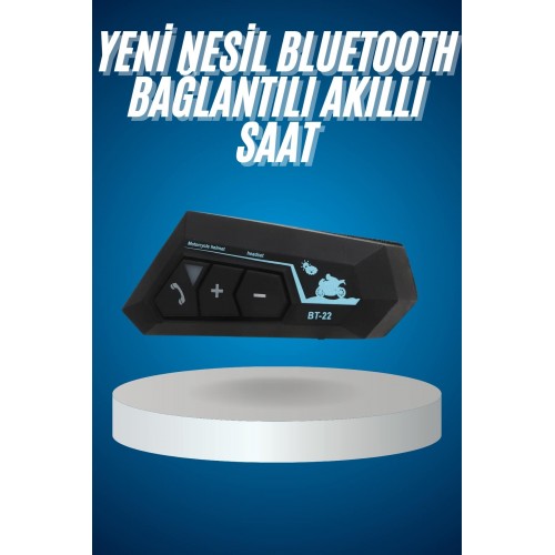 Bluetooth Kask Kulaklığı Intercom 5.0 Bluetooth Android ve İOS Uyumlu