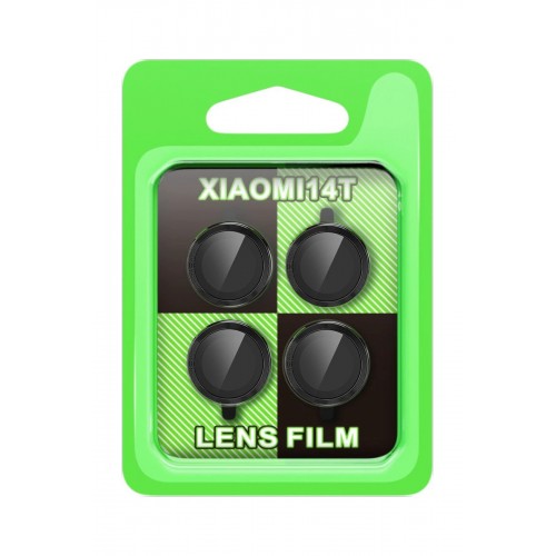Xiaomi Mi 14T Raze Metal Kamera Lens - Siyah-(5796)