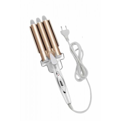 Saç Şekillendirici Wag Maşa Üçlü Yüksek Isı Ayarlı Seramik Kaplama